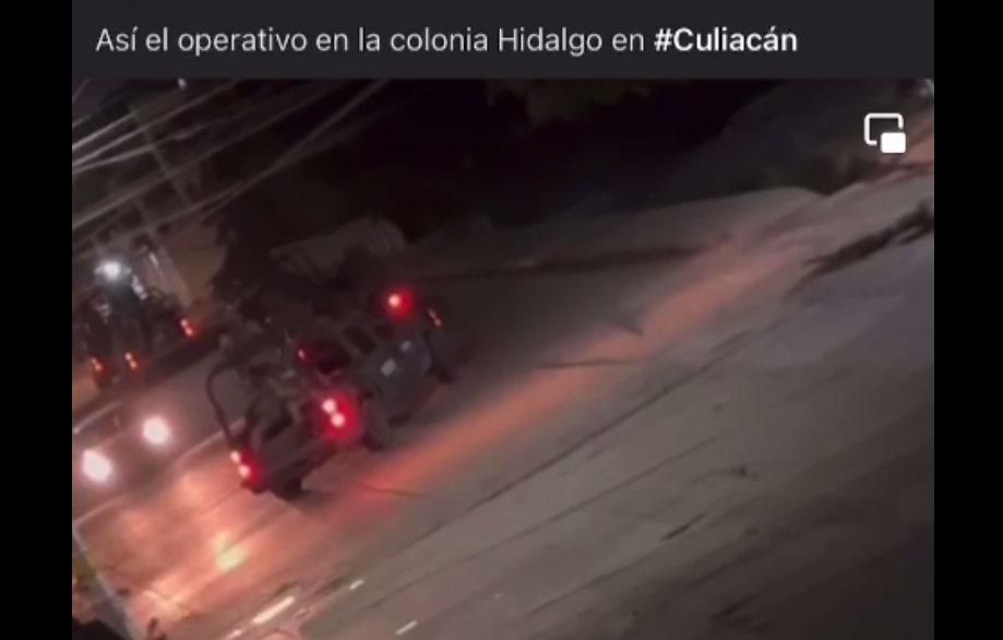 Nuevo operativo en Culiacán transcurre sin detenidos