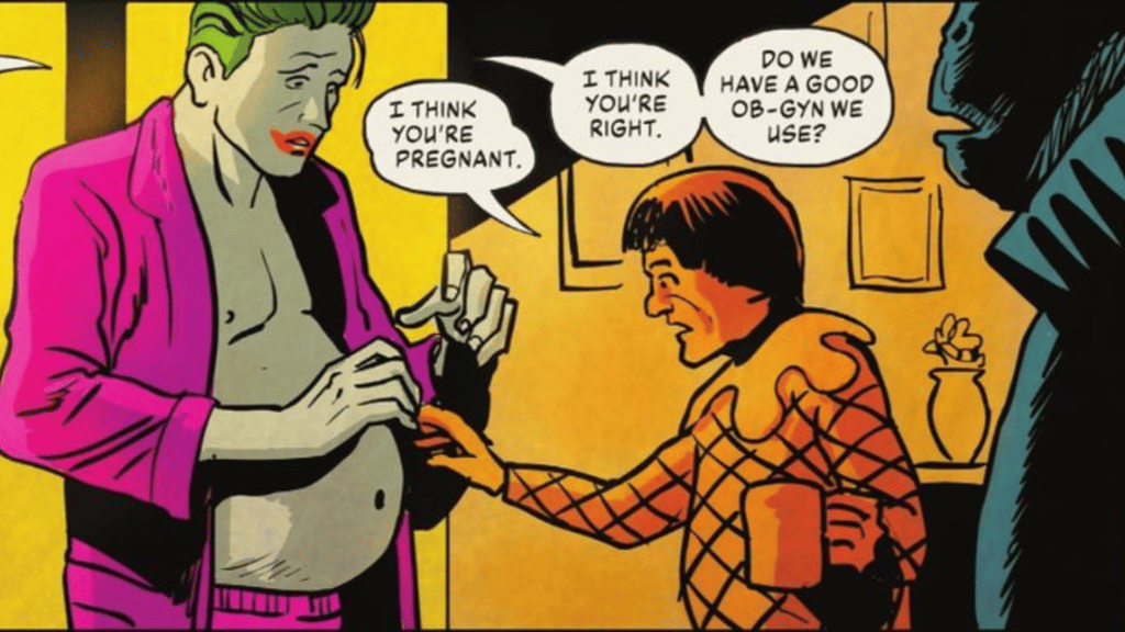 ¡Sorpresa! el 'Joker' ha quedado embarazado