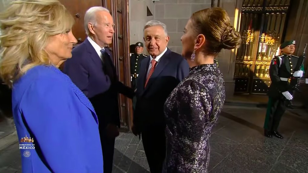 EN VIVO: López Obrador recibe a Joe Biden en Palacio Nacional