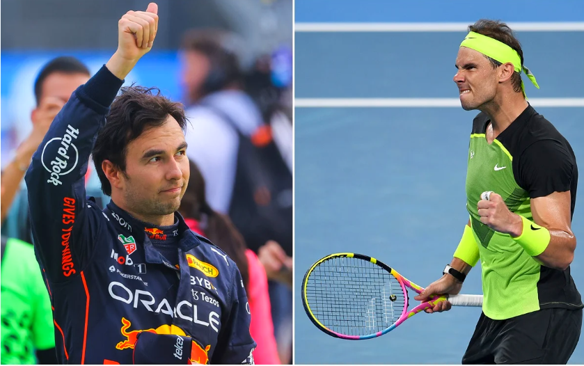 'Checo' Pérez reta a Rafa Nadal por el título de E1 Series 2023