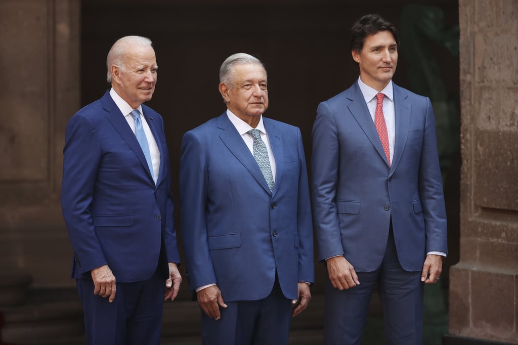 AMLO, Biden y Trudeau plantean frente común
