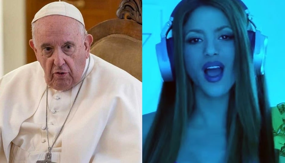 Papa Francisco 'responde' a canción de Shakira