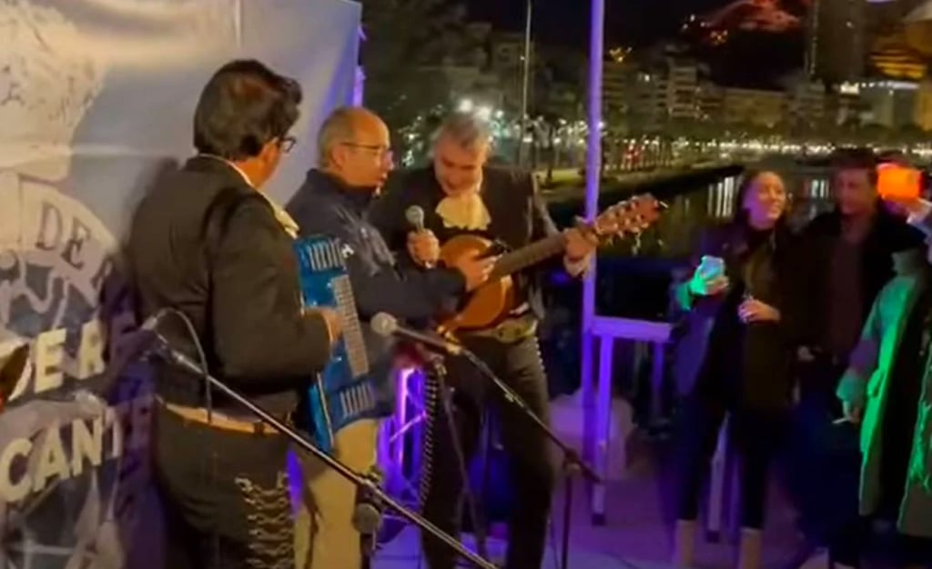 Desde España, expresidente Felipe Calderón canta 'El martes me fusilan' previo a juicio de García Luna