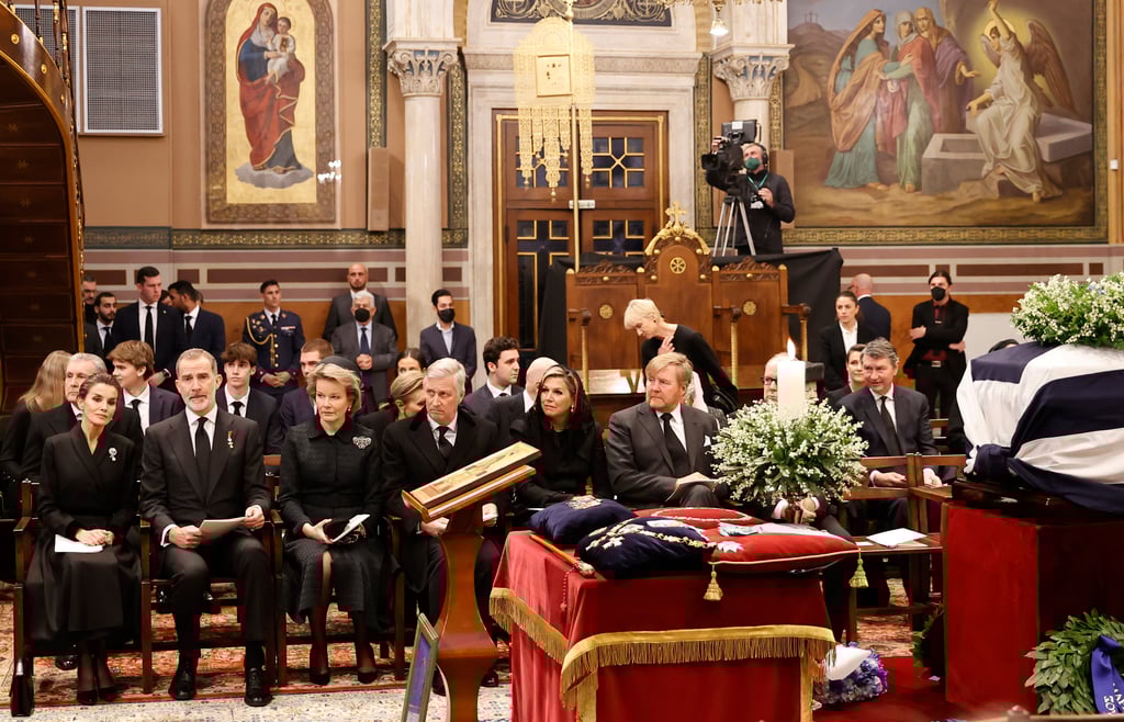 Despiden a Constantino II, el último rey de Grecia