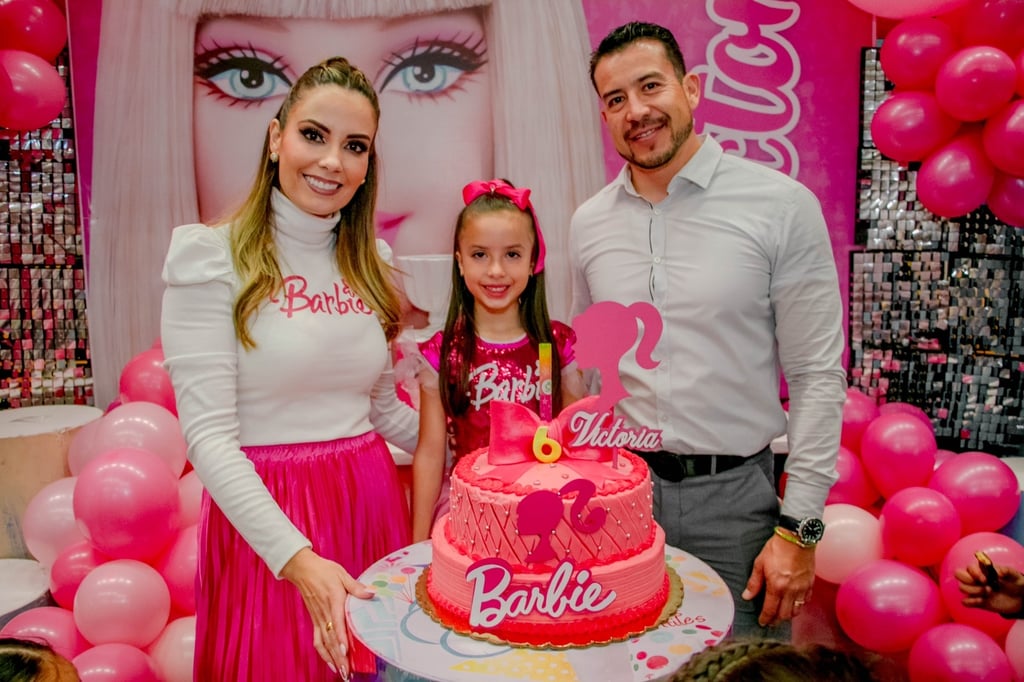  Victoria festejó su cumpleaños al estilo Barbie