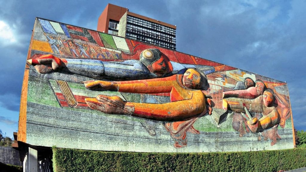 Muralismo en la UNAM, más que Siqueiros