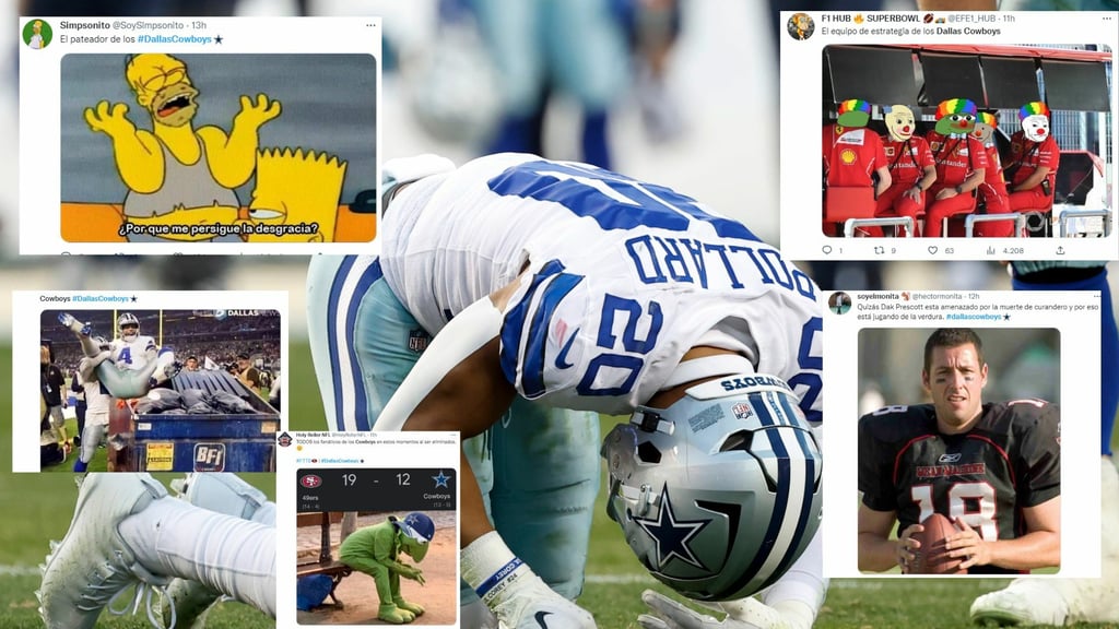 'Lluvia' de memes en la red por la eliminación de Dallas Cowboys en Playoffs