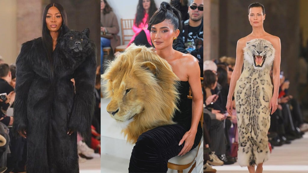 PETA defiende a Kylie Jenner tras aparecer con una cabeza de león en París