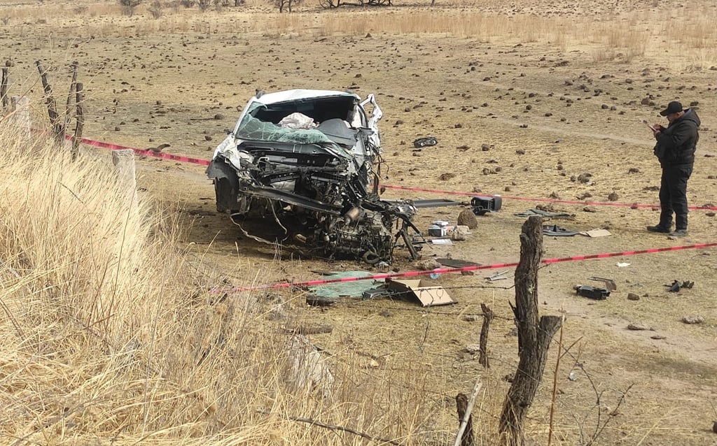 Choque en carretera Durango-Parral deja a una persona sin vida y varios lesionados