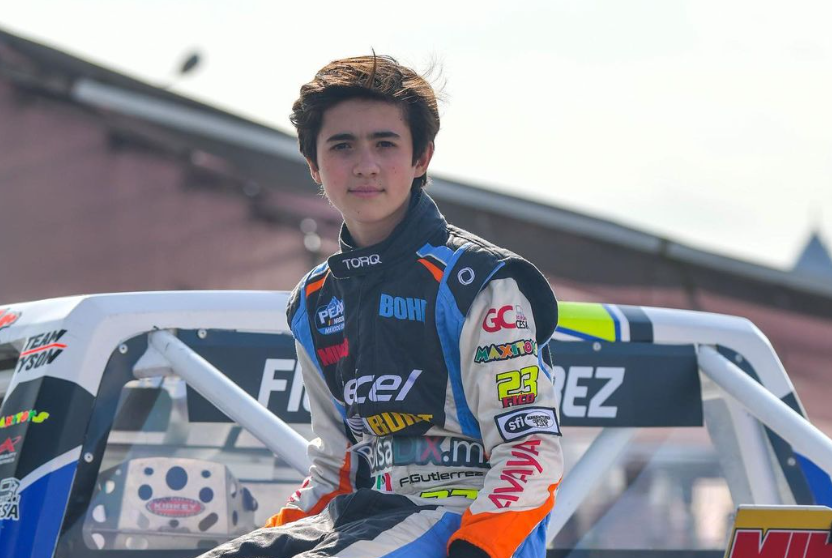 Muere el joven piloto mexicano Federico Gutiérrez en un accidente de carretera