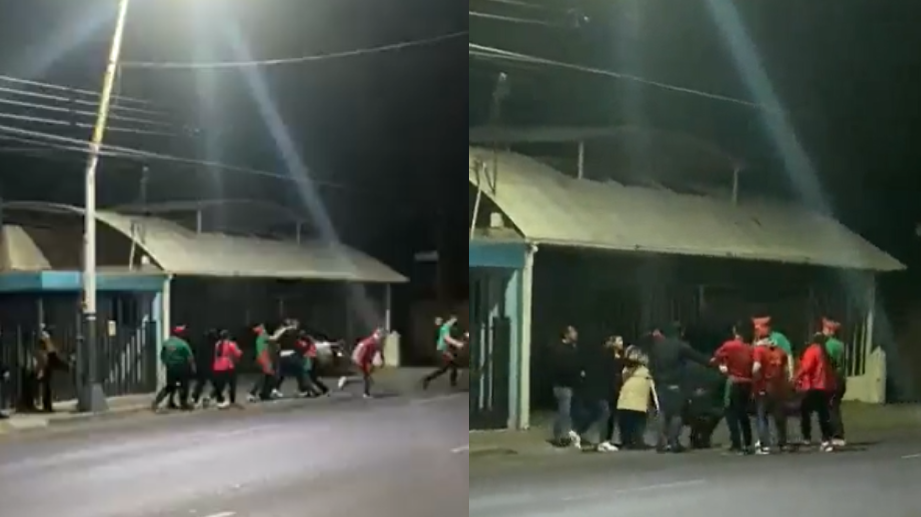 VIDEO: Clientes y meseros de restaurante duranguense protagonizan pelea
