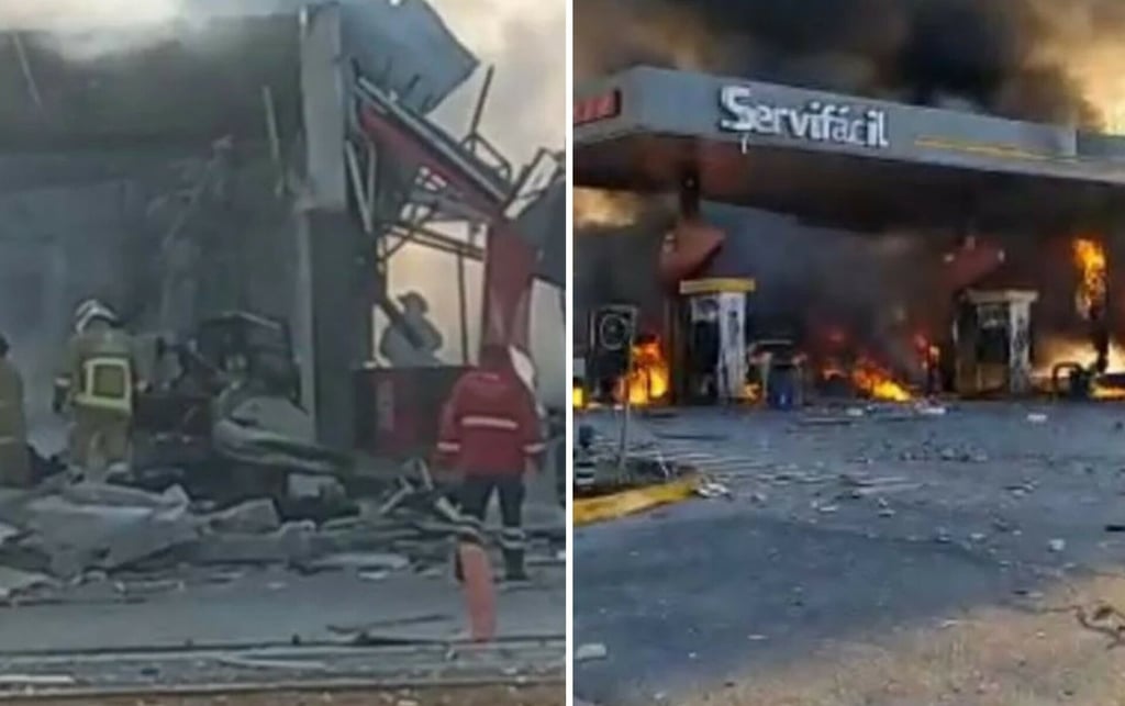 Dos muertos, saldo preliminar por explosión en gasolinera de Hidalgo
