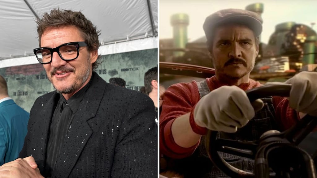 Pedro Pascal protagoniza parodia de película de Mario Bros en SNL