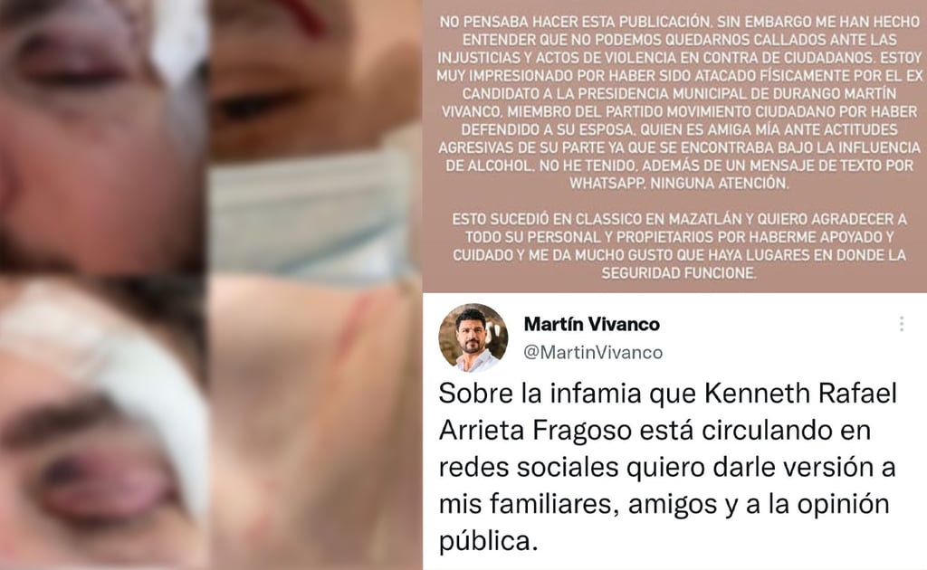 Acusan a líder de MC Durango de agredir a joven en bar; político responde en redes