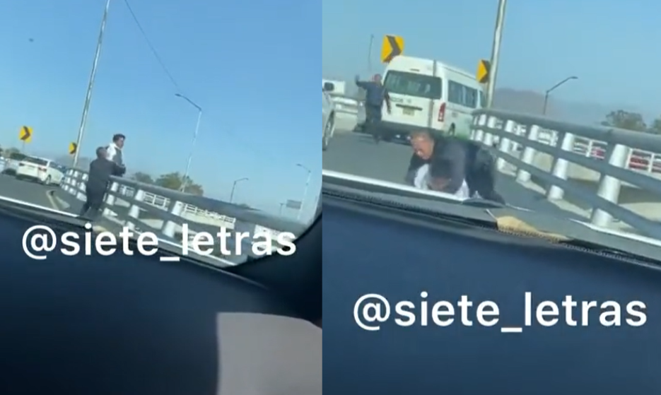 VIDEO: Hombre evita suicidio de un joven en CDMX