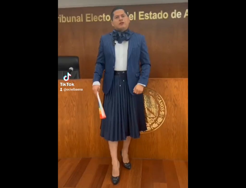 Ociel Baena Saucedo, primer magistrade electoral no binarie en América Latina