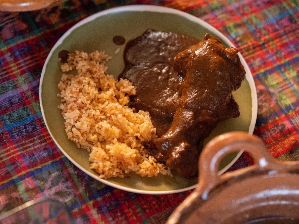 El mole, un tradicional platillo