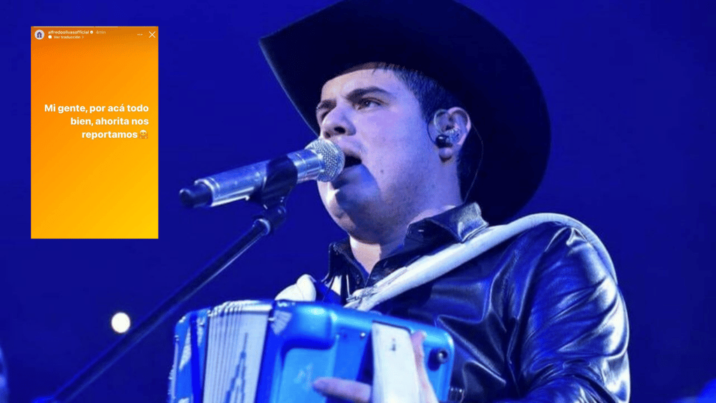 'Por acá todo bien', reporta Alfredo Olivas tras rumores de secuestro