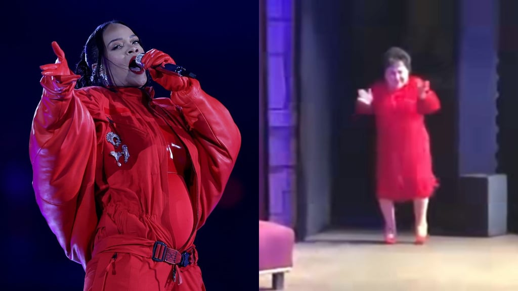 'Se movía más Carmelita Salinas en Aventurera', dicen en redes tras show de Rihanna en el Super Bowl
