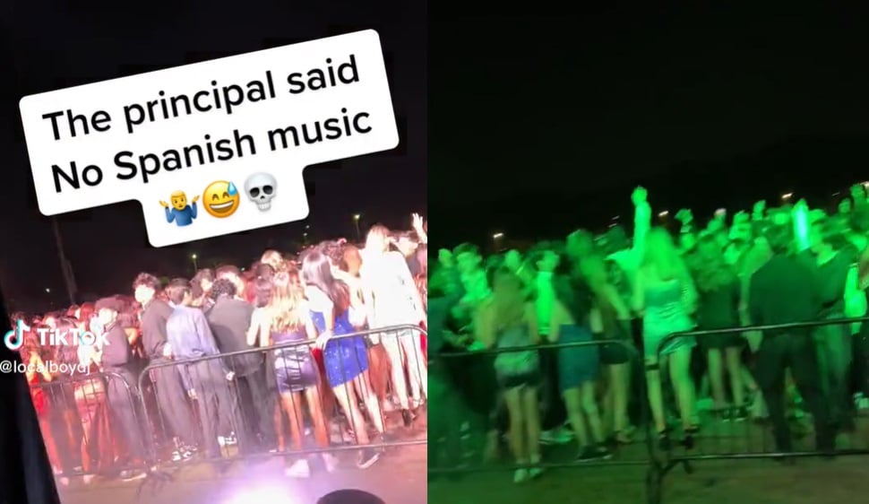 VIRAL: Jóvenes en EUA escuchan 'La Chona' en su fiesta de graduación y enloquecen