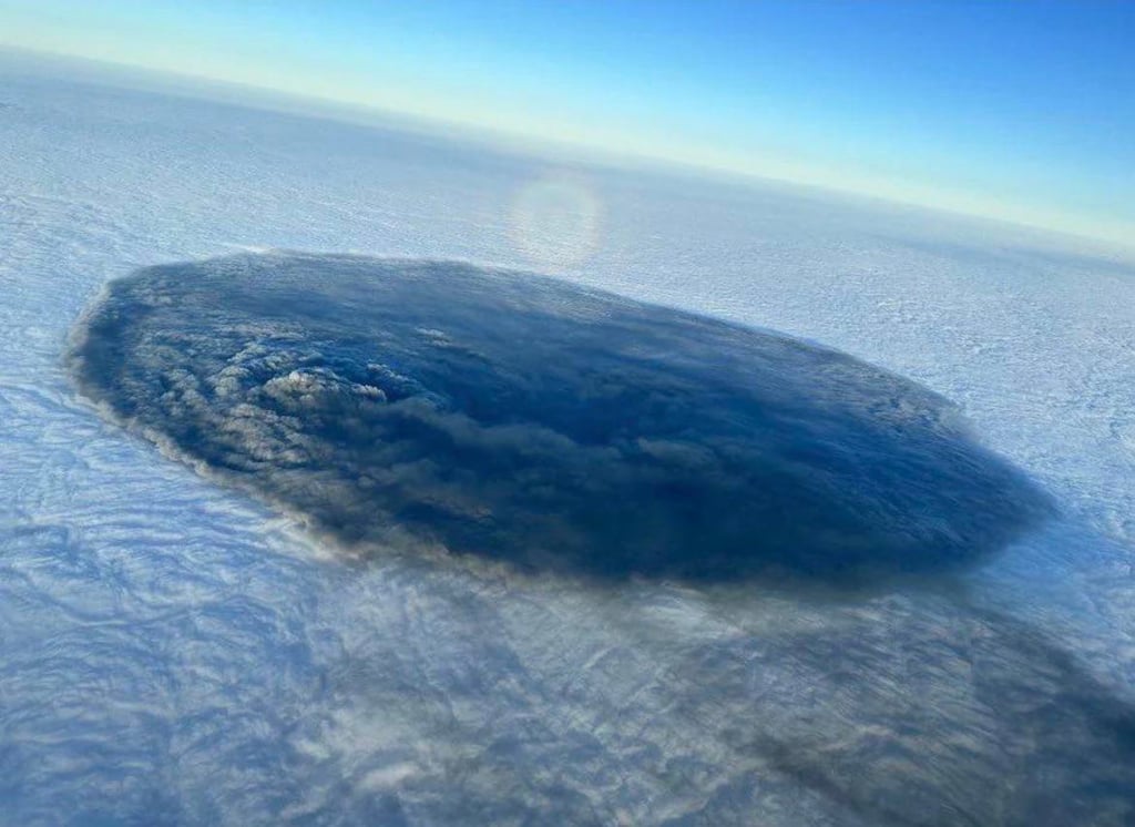 VIDEO: Impactantes imágenes de la nube química que cubre Ohio