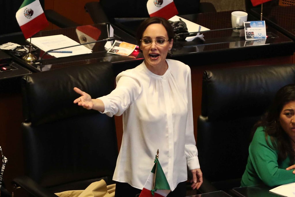 Voy a promover que AMLO pague 5 mil pesos por cada mentira que diga: senadora Lilly Téllez
