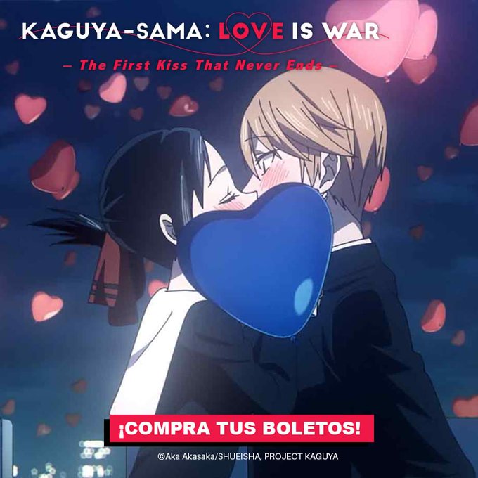 Extienden estreno en México de película de Kaguya-Sama