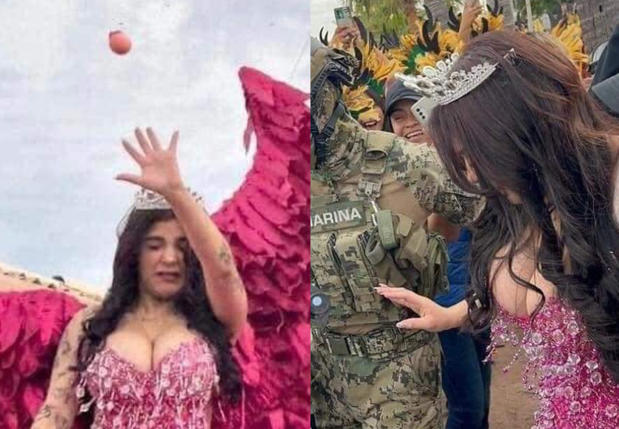 VIDEO: Reciben a 'huevazos' a Karely Ruiz en Carnaval de Guaymas