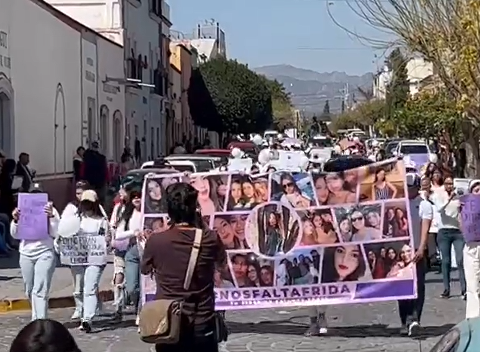 Marchan por la paz y desaparecidos en Jerez, Zacatecas
