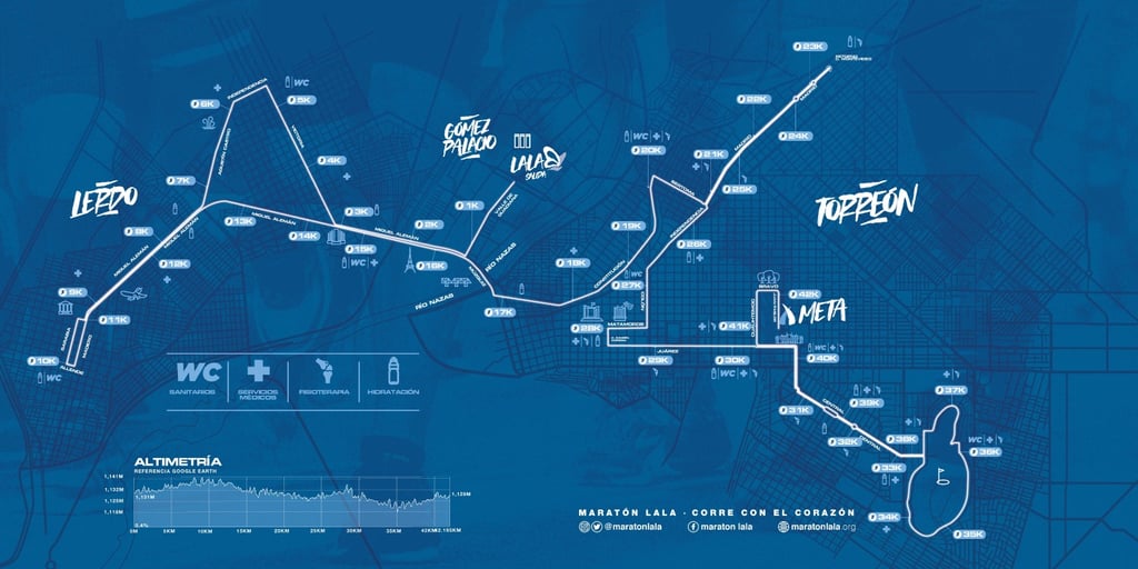 ¿Listos para correr? Esta será la nueva ruta del Maratón Lala 2023