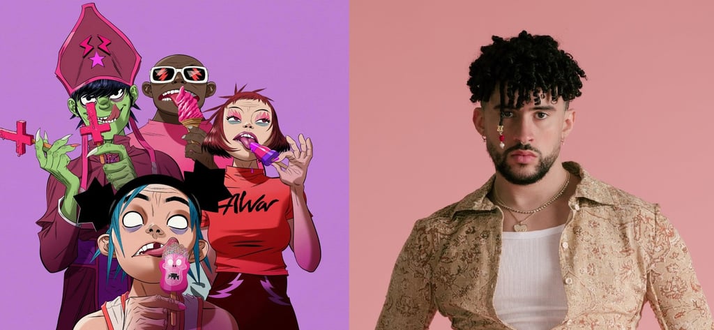 Gorillaz y Bad Bunny: una mezcla que nadie pidió, pero funciona