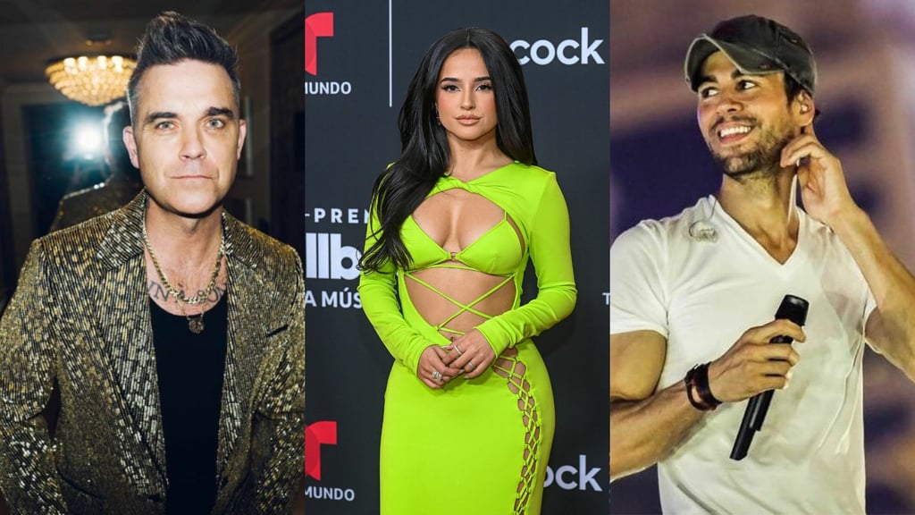 Robbie Williams, Enrique Iglesias y Becky G encabezan el Tecate Emblema 2023
