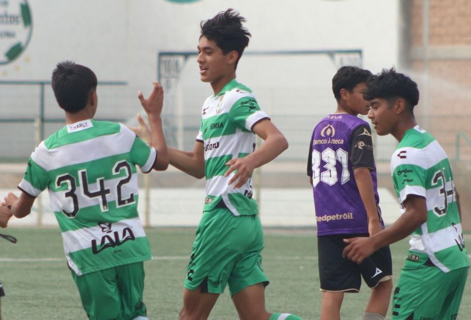 Triunfa Sub-14 de Santos Laguna sobre el Mazatlán FC