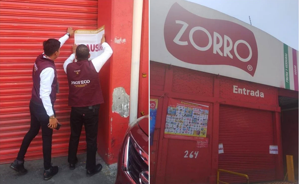 Por revisar mercancía adquirida, clausuran tienda de grupo Zorro Abarrotero en CDMX