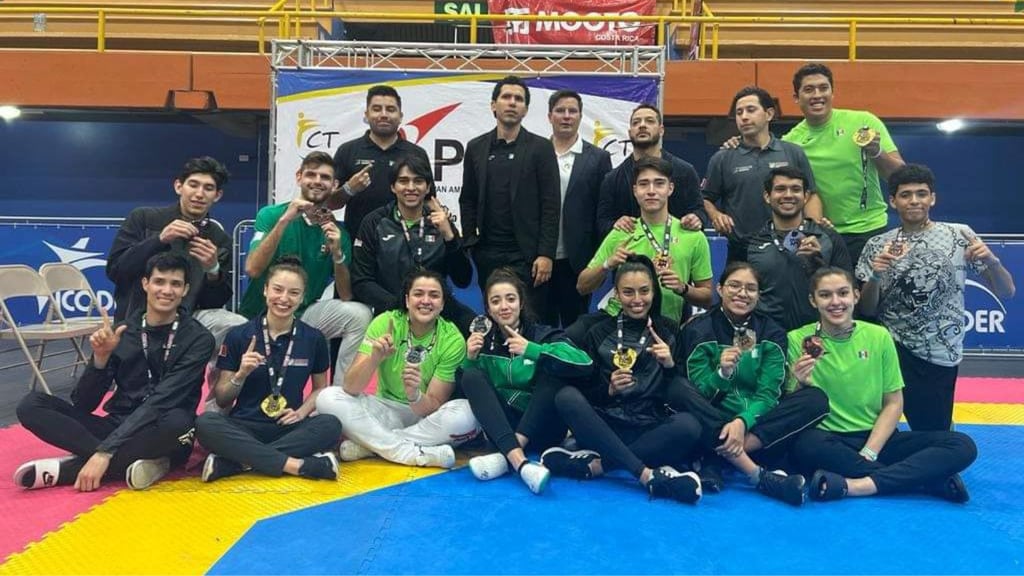 Taekwondo mexicano cosecha 16 medallas en Pan Am Series en Costa Rica