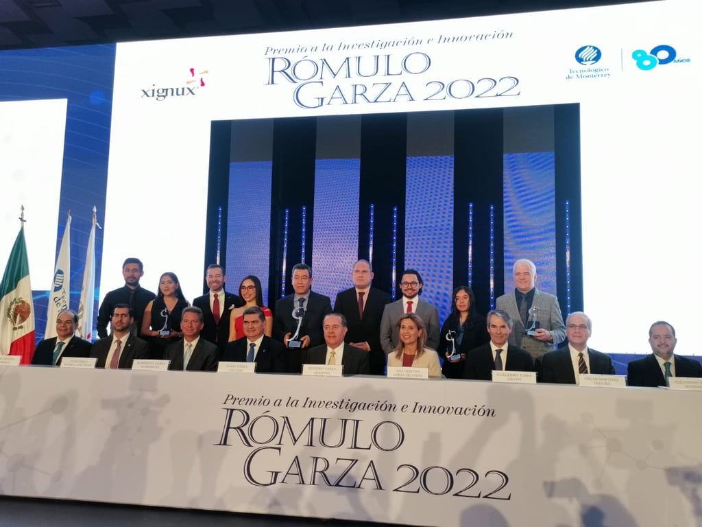 Tec de Monterrey entrega Premio a la Investigación e Innovación Rómulo Garza 2022
