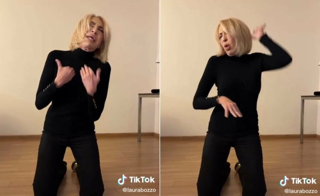 Laura Bozzo se vuelve viral bailando TGQ en TikTok