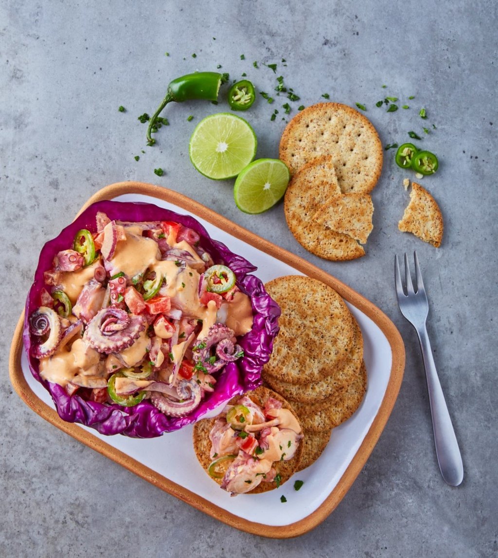 Cocina pulpo enamorado para la cuaresma