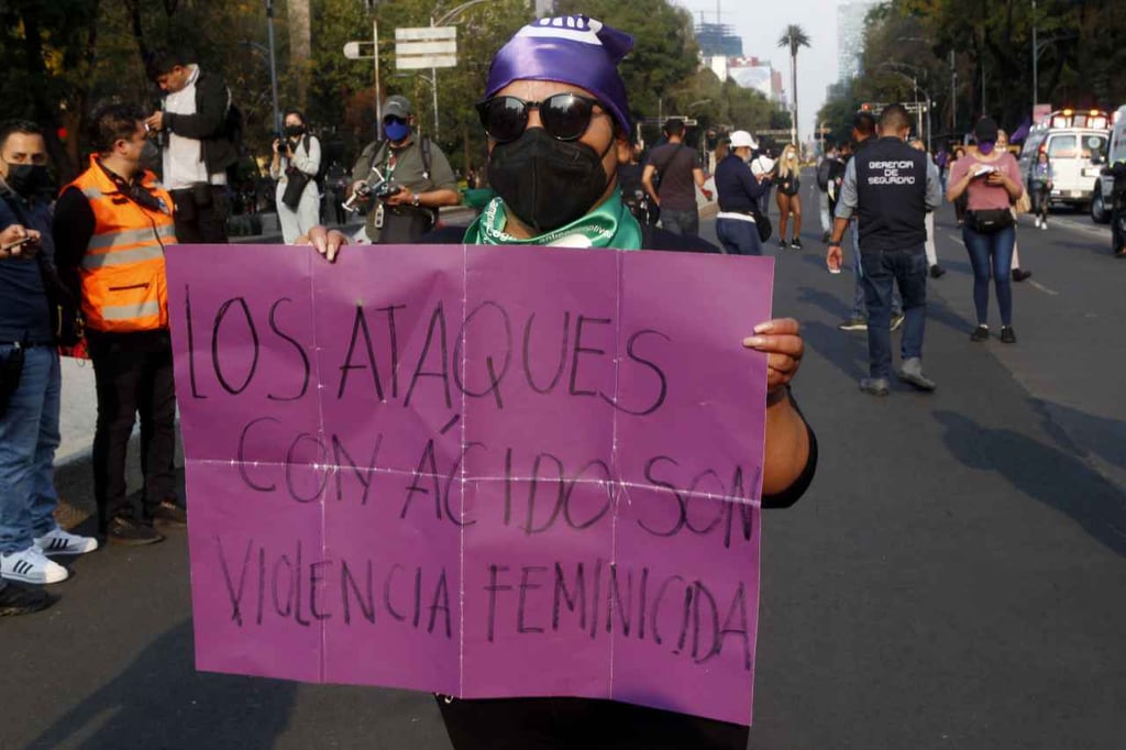 Ataques con ácido se equiparan a feminicidio en grado de tentativa