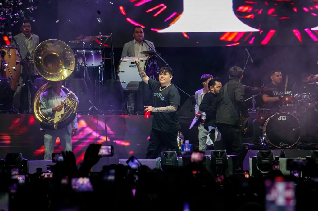 Junior H hace vibrar a La Laguna con sus corridos tumbados