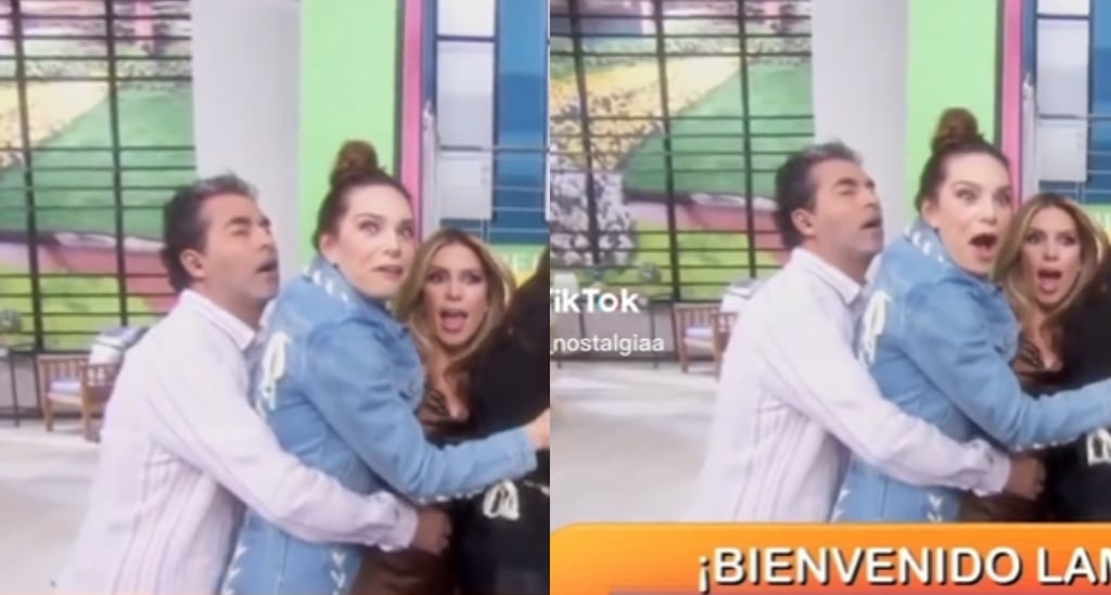 Algo sintió', Tania Rincón y Raúl Araiza protagonizan incómodo momento  durante programa