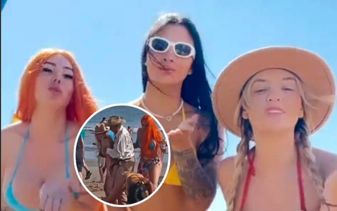 ¡Giro inesperado!: Mujeres que le bailaron a abuelito en Mazatlán son actrices p0rno