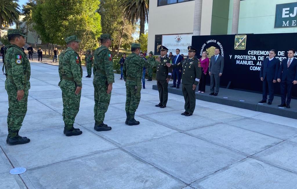 Llega nuevo General al mando de la Décima Zona Militar