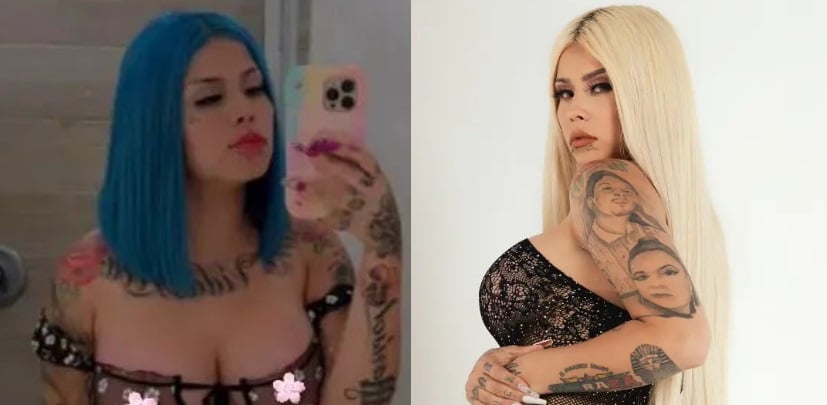 Mona reta a la censura de Instagram con lencería transparente y no deja nada a la imaginación