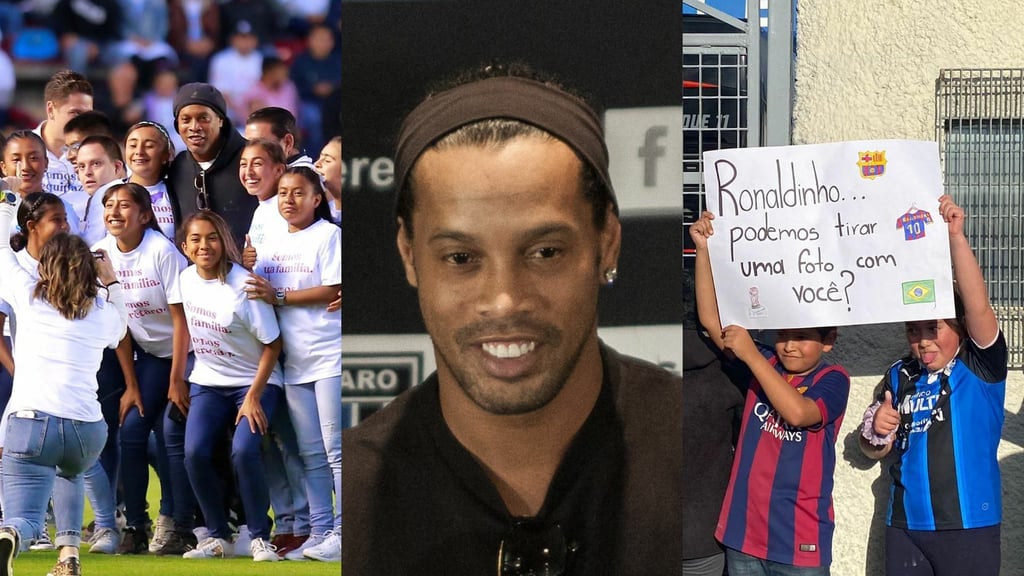 Ronaldinho regresa a Querétaro en reapertura del estadio La Corregidora