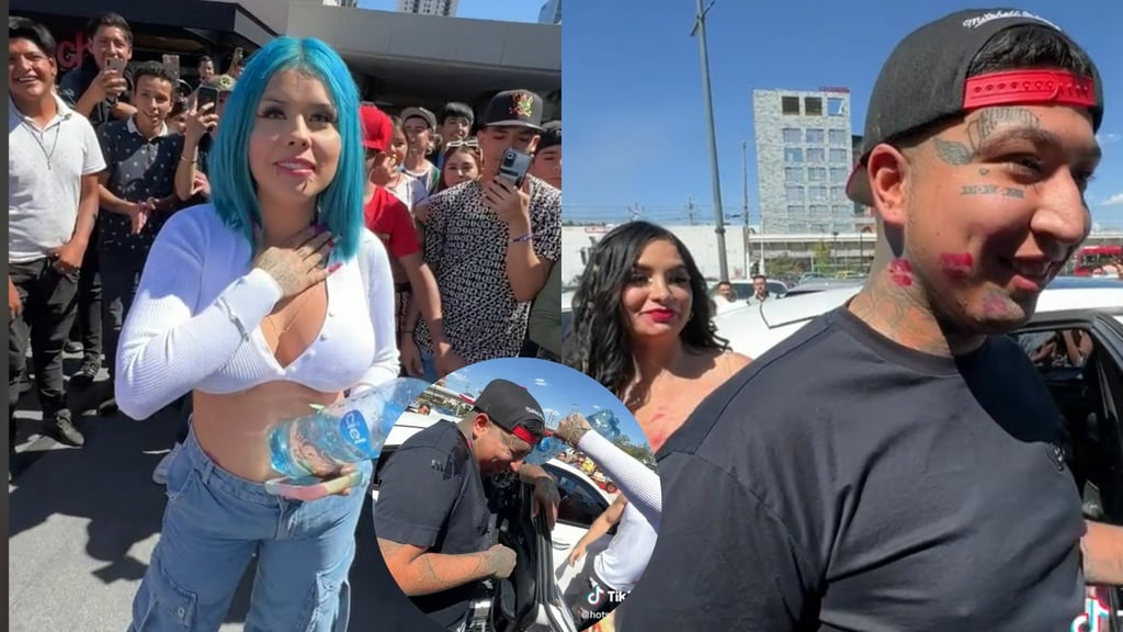 ¿Geros fue infiel? Mona le lanza botella de agua en video de HotSpanish