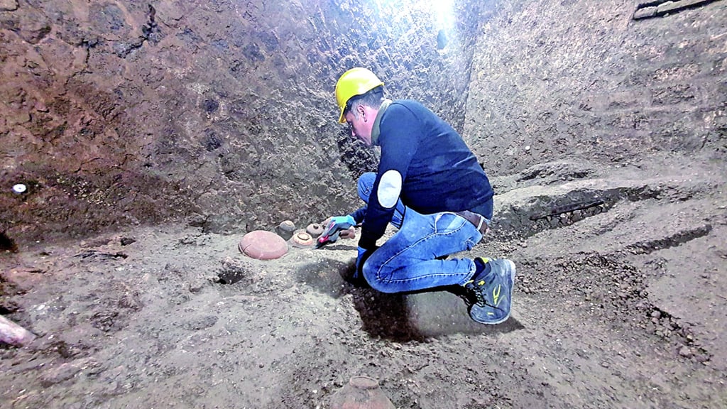 Pompeya descubre tesoros en zona saqueada