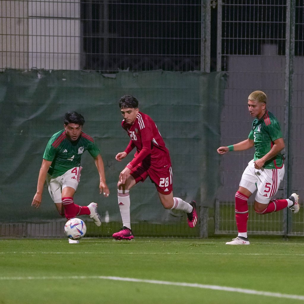 Pierde Sub-17 de México; anota santista Stephano Carrillo