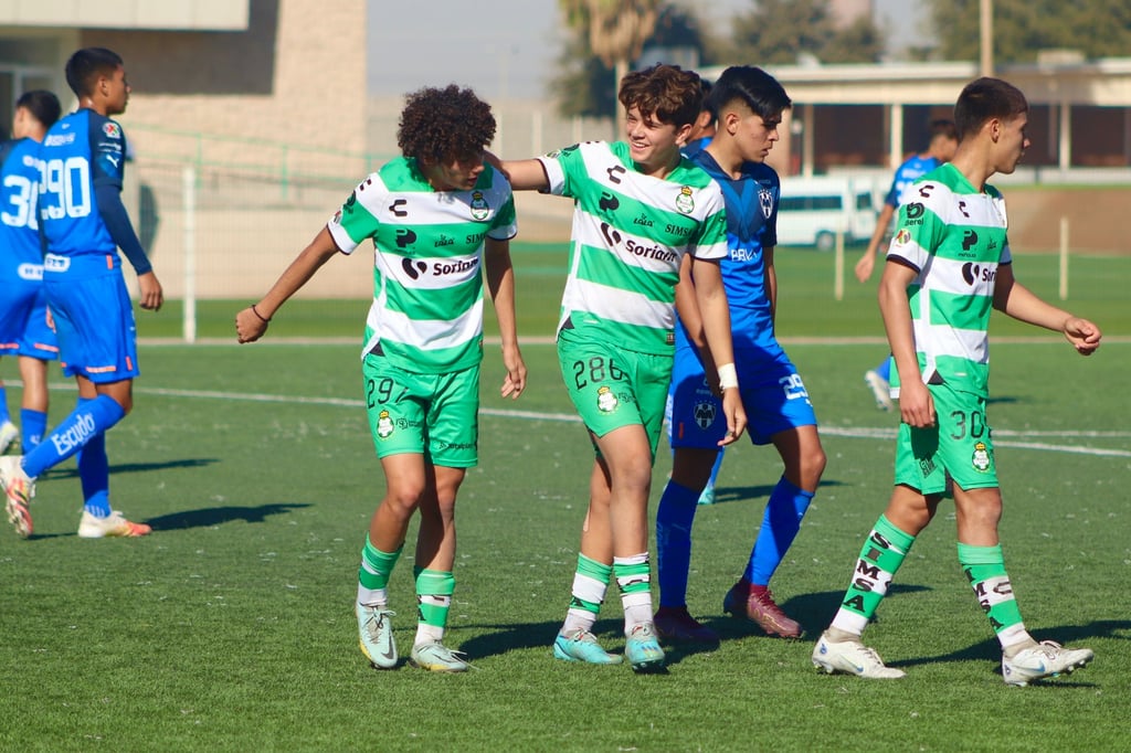 Santos Laguna Sub-16, en la cima de la clasificación general y de su grupo