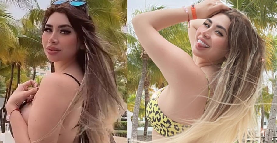 'La Bebeshita' impacta a la red con fotos en bikini